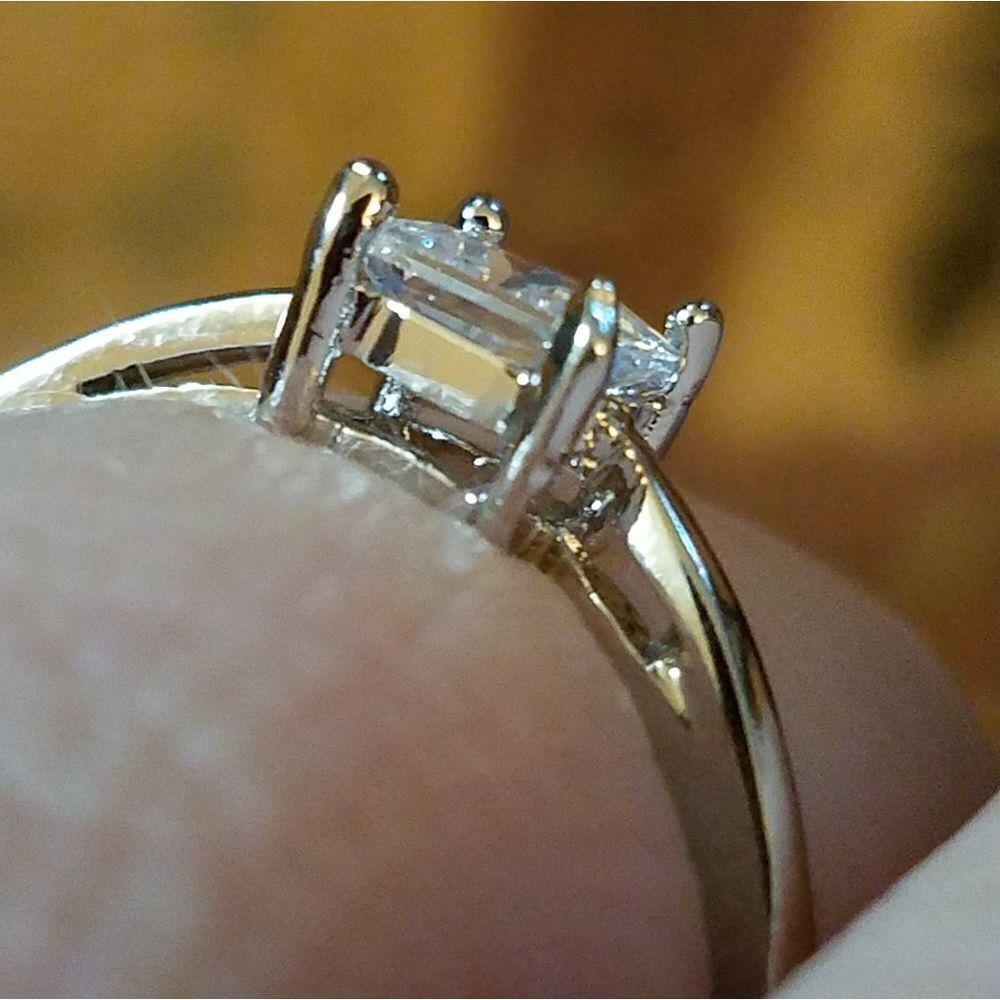 Simulated Diamond Ring - Picture 6 of 7